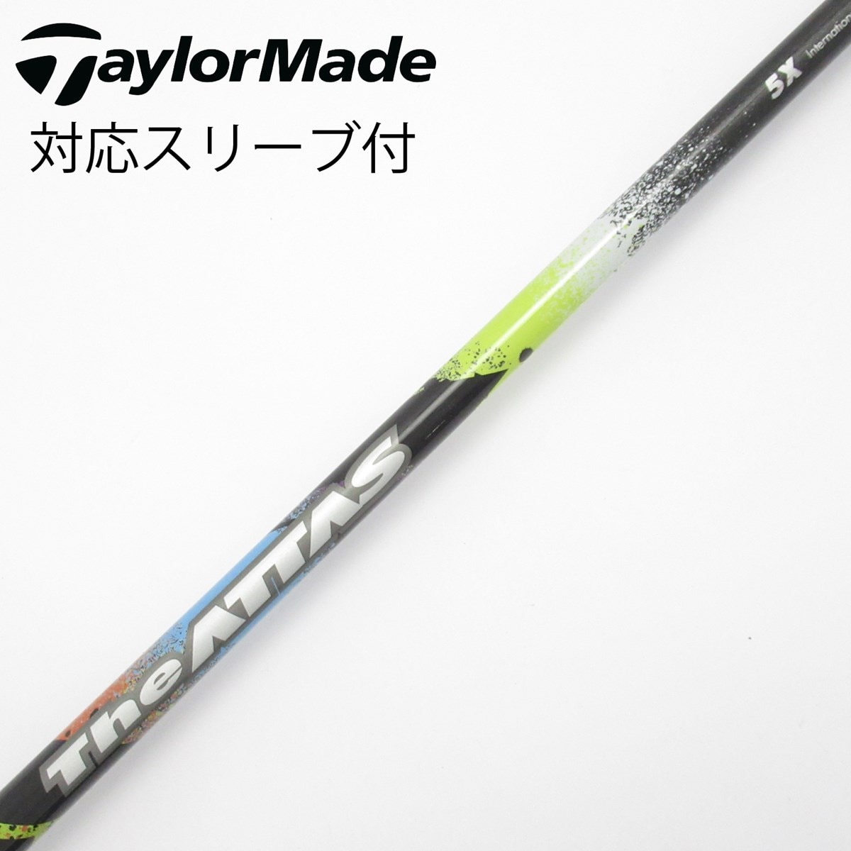 中古】THE ATTAS ドライバー用_スリーブ付 THE ATTAS 5 X D