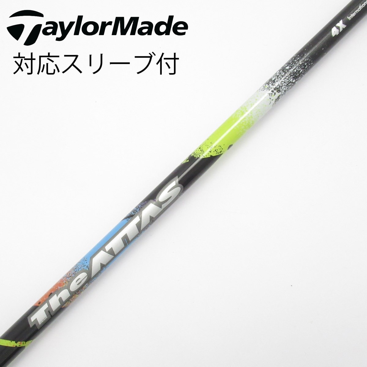 （希少）アッタスダース4X テーラーメイドスリーブ付　ドライバー用 中古】THE ATTAS ドライバー用_スリーブ付 THE ATTAS 4 X CD