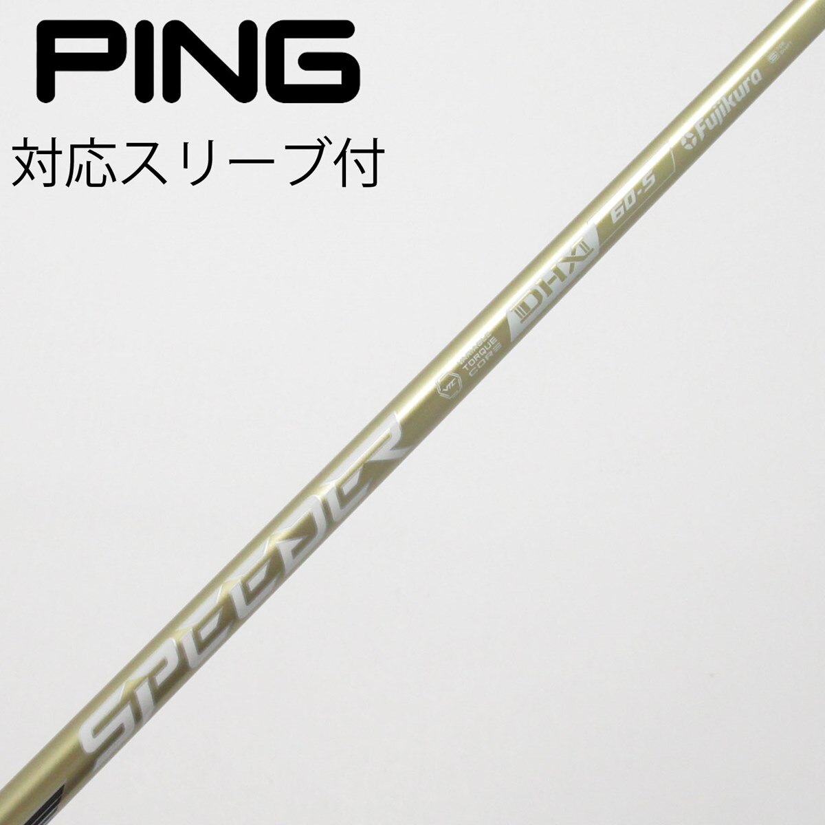 【中古】 フリップ・フロップ（3） 中古】SPEEDER NX GOLD ドライバー用_スリーブ付 SPEEDER NX GOLD 60