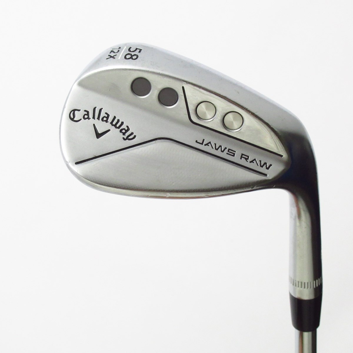 キャロウェイ JAWS RAW クロムメッキ 58/12W レディースA 新品 キャロウェイ JAWS RAW クロムメッキ 58/12W レディースA 新品