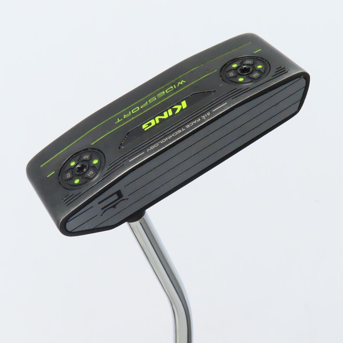 中古】キング ワイドスポーツ パター スチールシャフト 計測項目