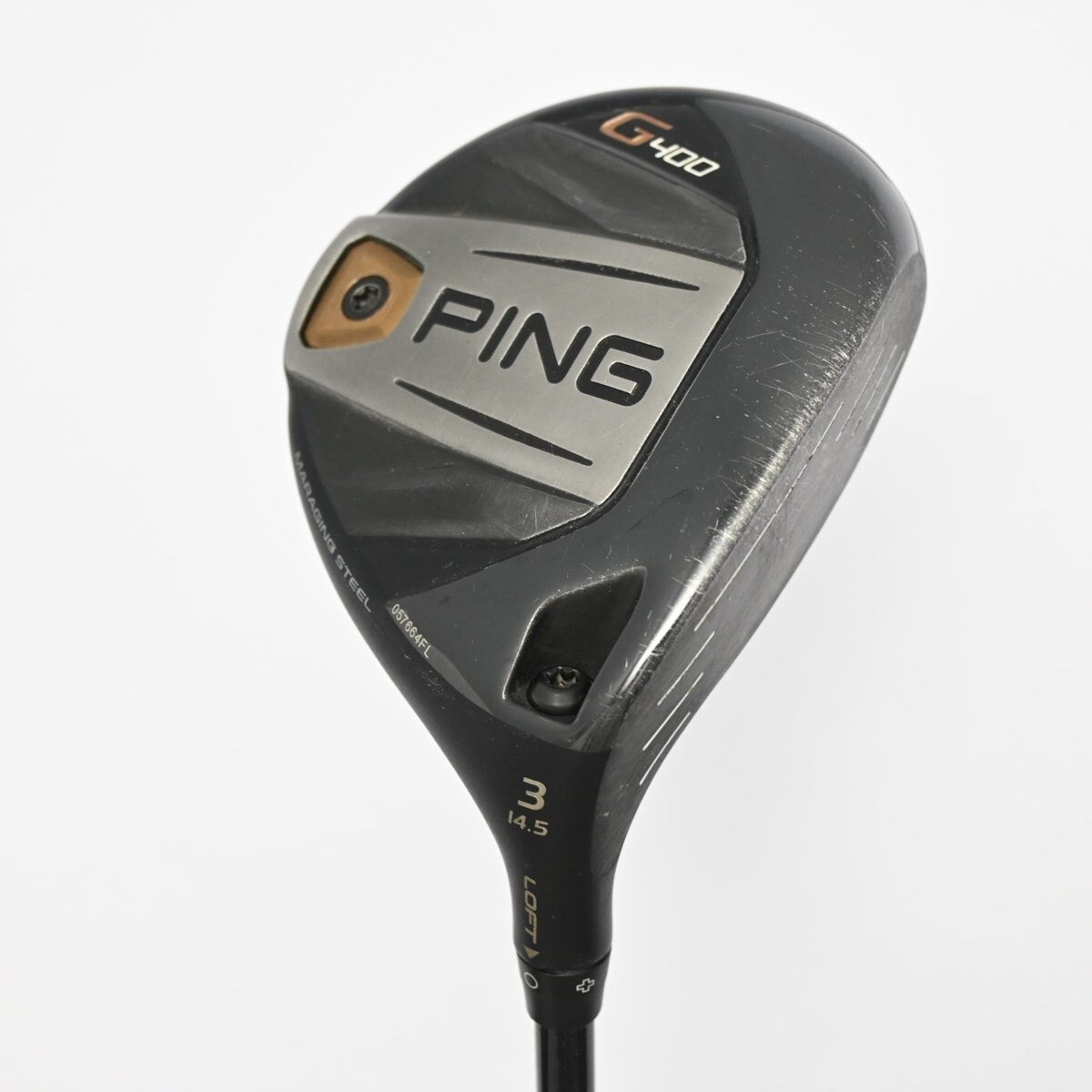 G400 フェアウェイウッド #3 14.5°ヘッドのみ PING ピン 中古フェアウェイウッド G400 3W 14.5°の商品詳細