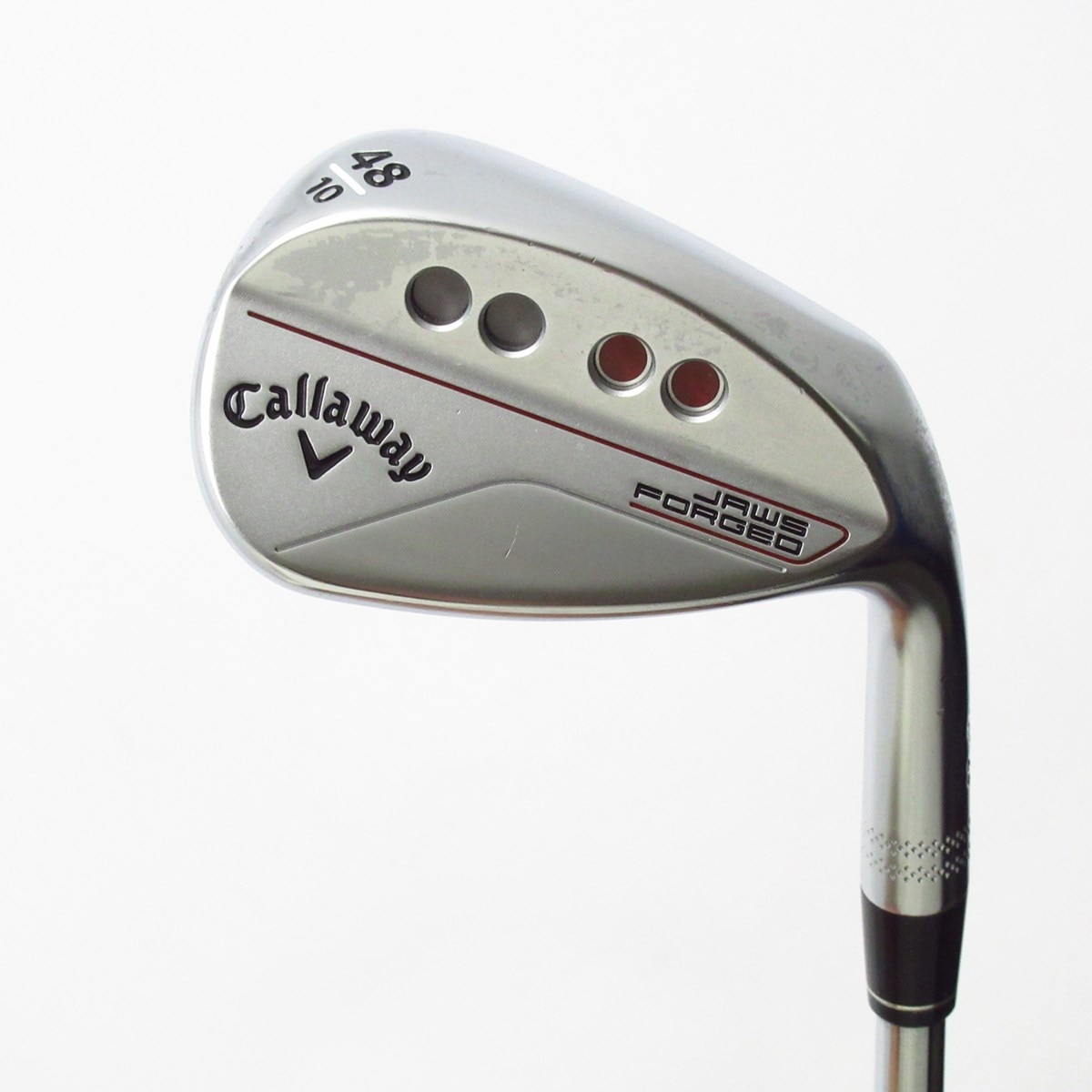 [正規品]CALLAWAY JAWS 19 CHROME ゴルフ ウェッジ 中古】JAWS FORGED クロムメッキ仕上げ ウェッジ Dynamic Gold 48-10