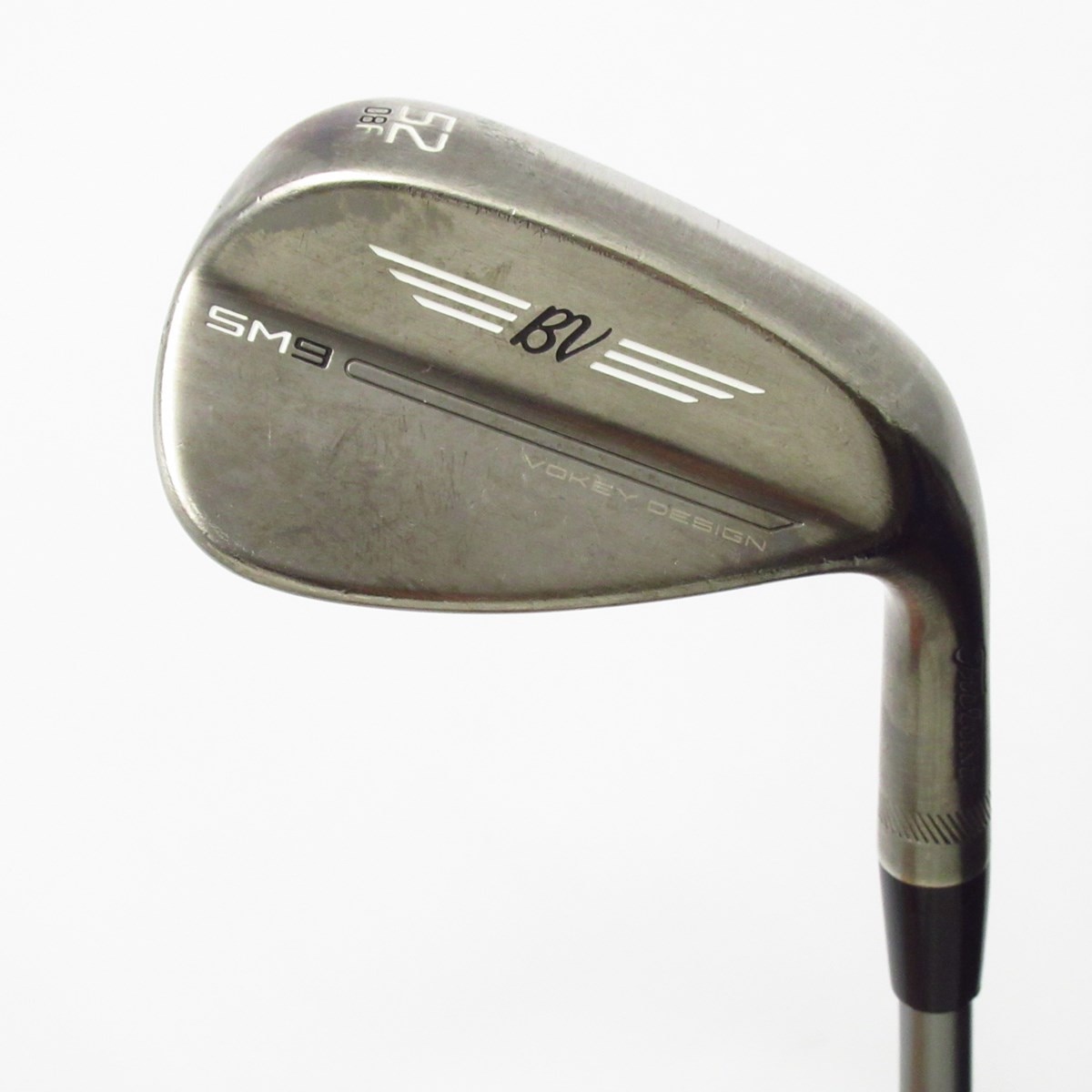 中古】Vokey SM9 BRASHED STEEL ウェッジ 3D055 52-08 設定無 CD