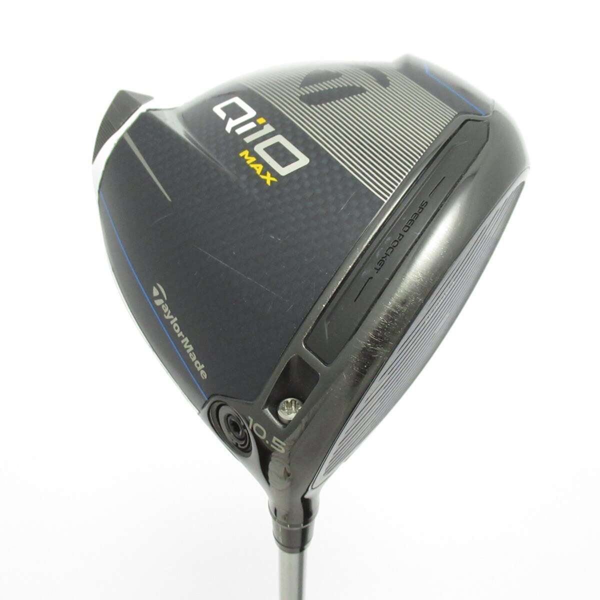 【中古ゴルフクラブ】テーラーメイド　Qi10　Qi10 MAX LITE ドライバー ATTAS KING 4　シャフト：ATTAS KING 4 中古】Qi10 MAX LITE ドライバー ATTAS KING 4 10.5 S C(ドライバー