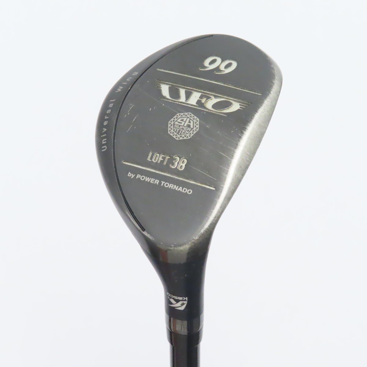 X338 キャスコ POWER TORNADO E-Spec ユーティリティ2本 中古】UFO by POWER TORNADO ユーティリティ Falcon Shaft 38