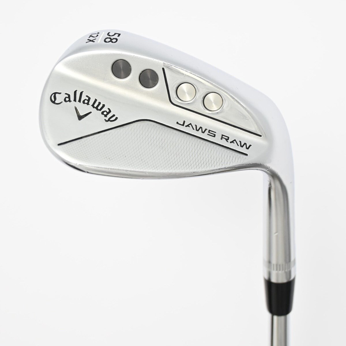 中古】JAWS RAW Xグラインド クロムメッキ仕上げ ウェッジ N.S.