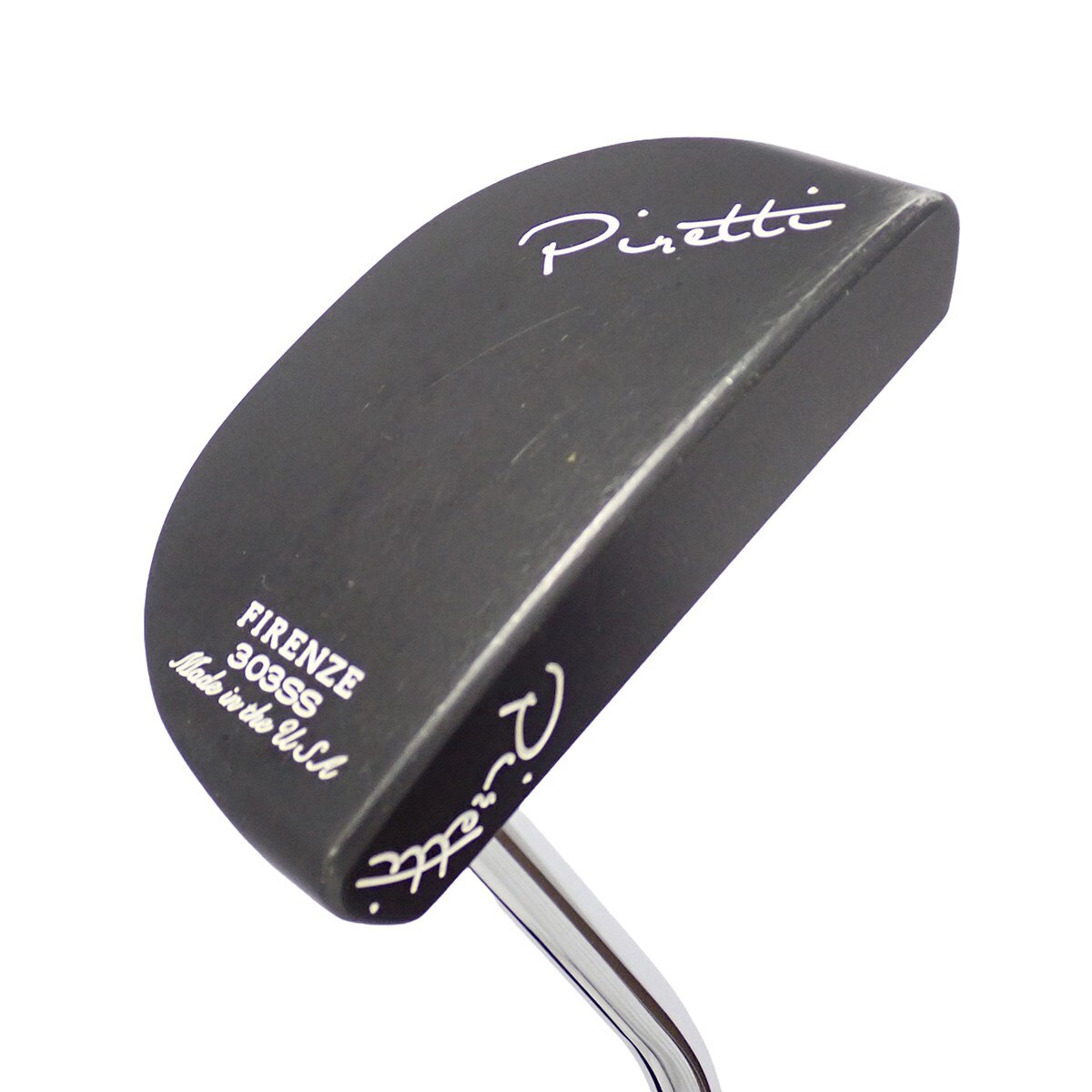 中古】Firenze MIDNIGHT BLACK パター スチールシャフト 計測項目外