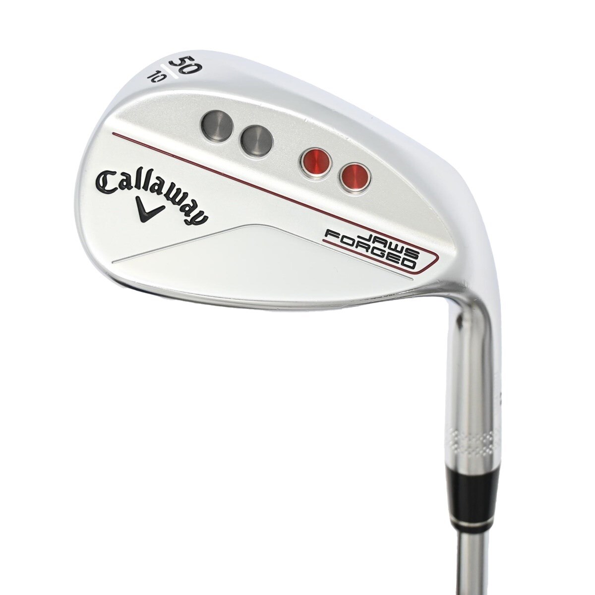中古】JAWS FORGED クロムメッキ仕上げ ウェッジ N.S.PRO MODUS3 TOUR