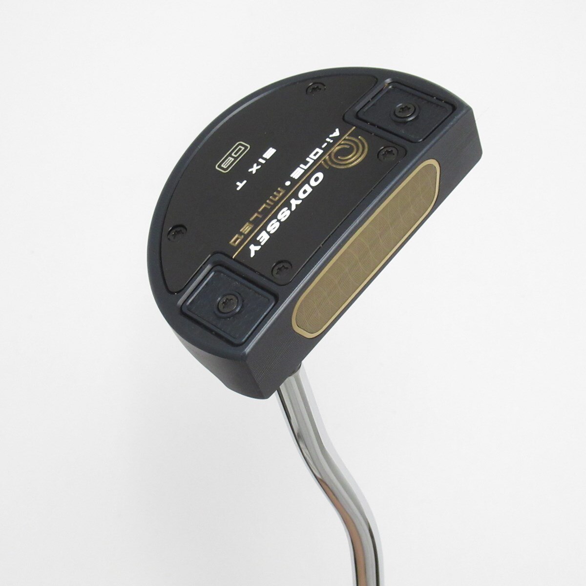 【中古ゴルフクラブ】オデッセイ　AI-ONE MILLED　Ai-ONE MILLED SIX T DB パター スチールシャフト　シャフト：スチールシャフト 中古】Ai-ONE MILLED SIX T DB パター スチールシャフト 計測項目外