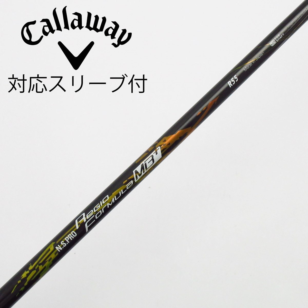 中古】日本シャフト シャフト ドライバー用_スリーブ付 N.S.PRO Regio