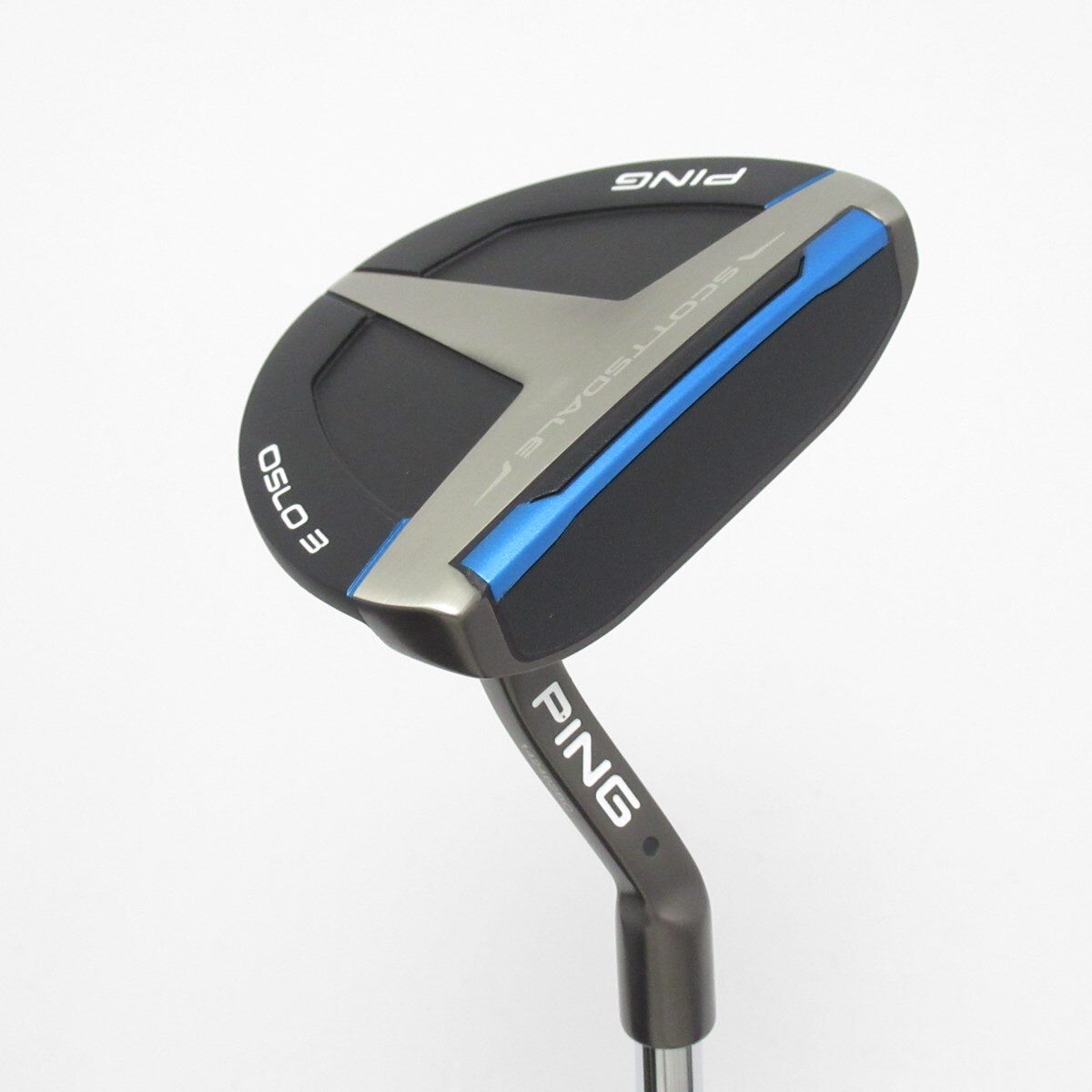 【中古/美品】PING OSLO 3 パター スコッツデール 34インチ 中古】スコッツデール オスロ 3(2025) パター スチールシャフト 計測