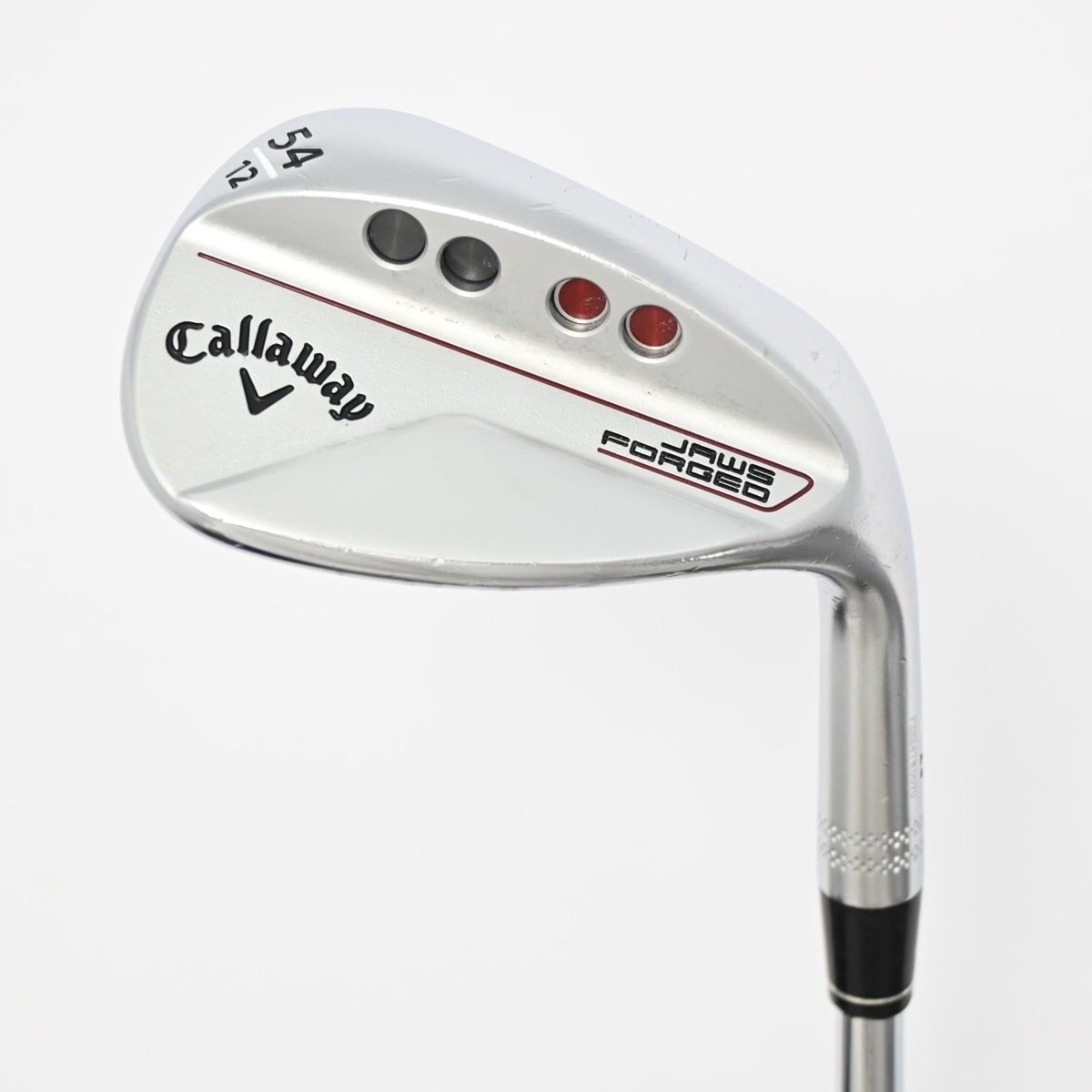 中古】JAWS FORGED クロムメッキ仕上げ ウェッジ N.S.PRO MODUS3 TOUR