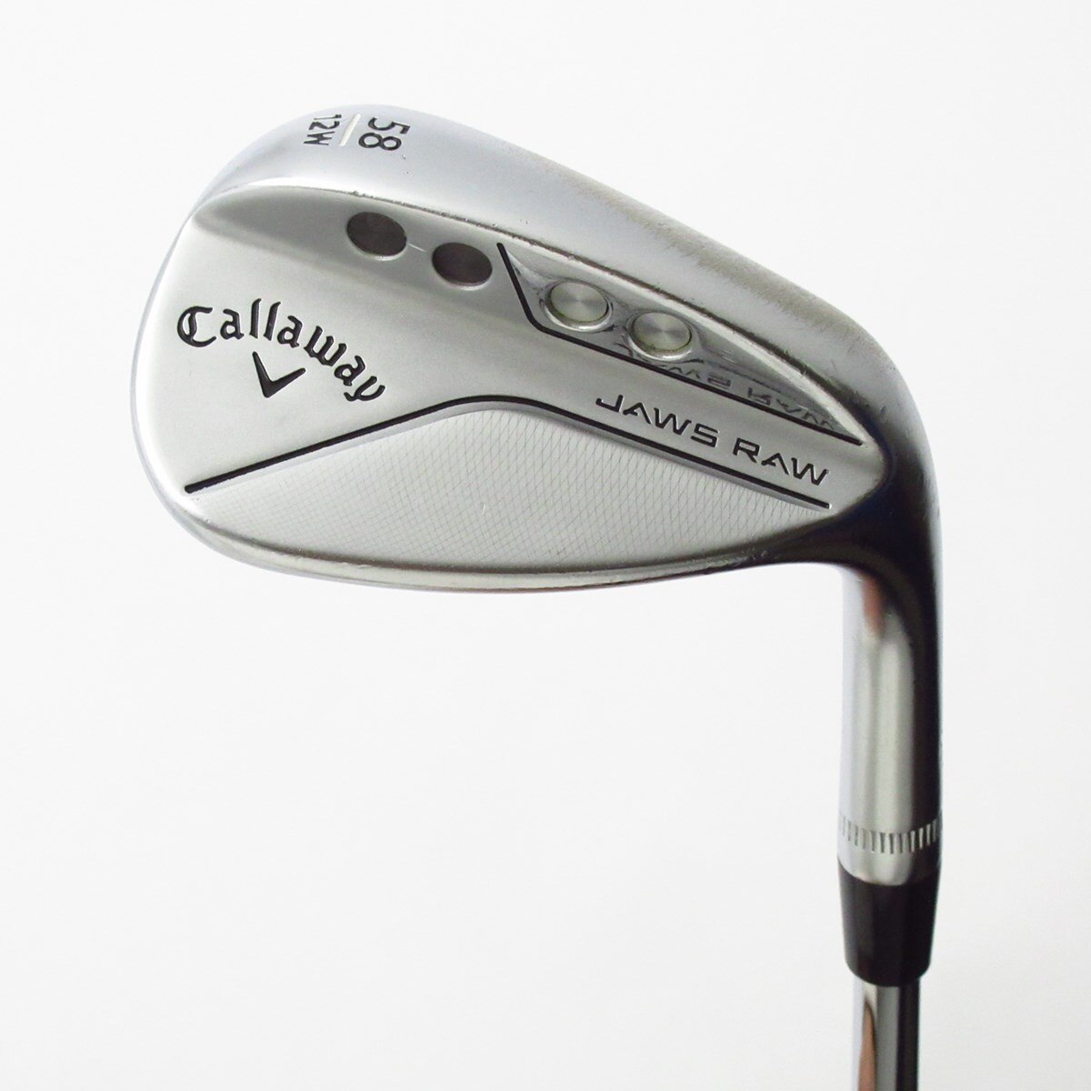 中古】JAWS RAW ワイドグラインド クロムメッキ仕上げ ウェッジ N.S.