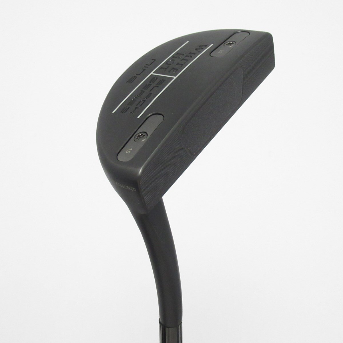 日本未入荷品フェダーゴースト使用 ホワイトカーポン12.,50 , 75 mm 中古】ホワイト・ホット ブラック NINE FLOW パター カーボンスチール