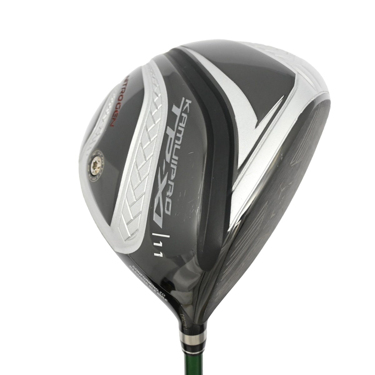 【中古ゴルフクラブ】カムイ　Kamui　KAMUI PRO TP-XI NITROGEN ドライバー WACCINE compo GR351　シャフト：WACCINE compo GR351 中古】KAMUI PRO TP-XI NITROGEN ドライバー WACCINE compo GR351 11