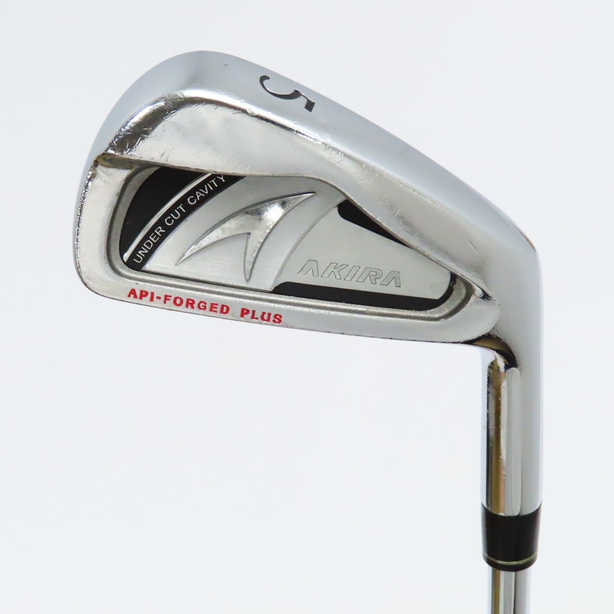 中古】AKIRA API FORGED PLUS アイアン スチールシャフト 26 判別不能