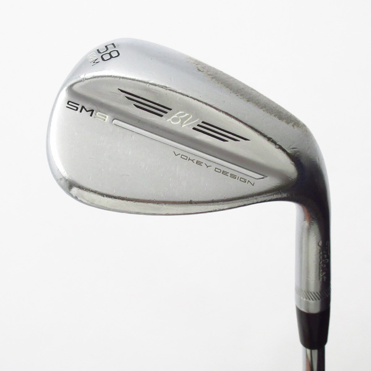 中古】ボーケイ SM9 TOUR CHROME ウェッジ スチールシャフト 58-08