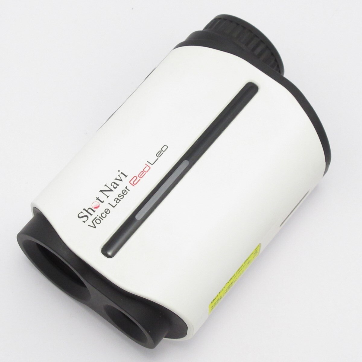ショットナビ　ボイスレーザーレッドレオ　白　中古 ボイスレーザー レッドレオ 音声操作 赤色OLED RED LEO ショットナビ