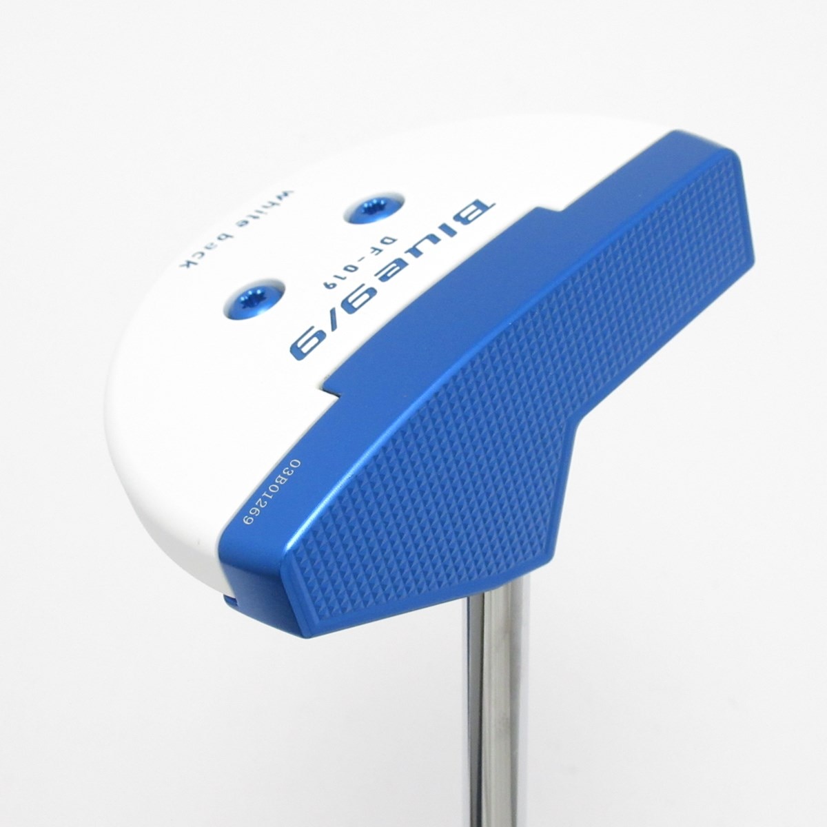 中古】Blue9／9 ホワイトバック DELTA-FACE DF-019 丸マレット パター