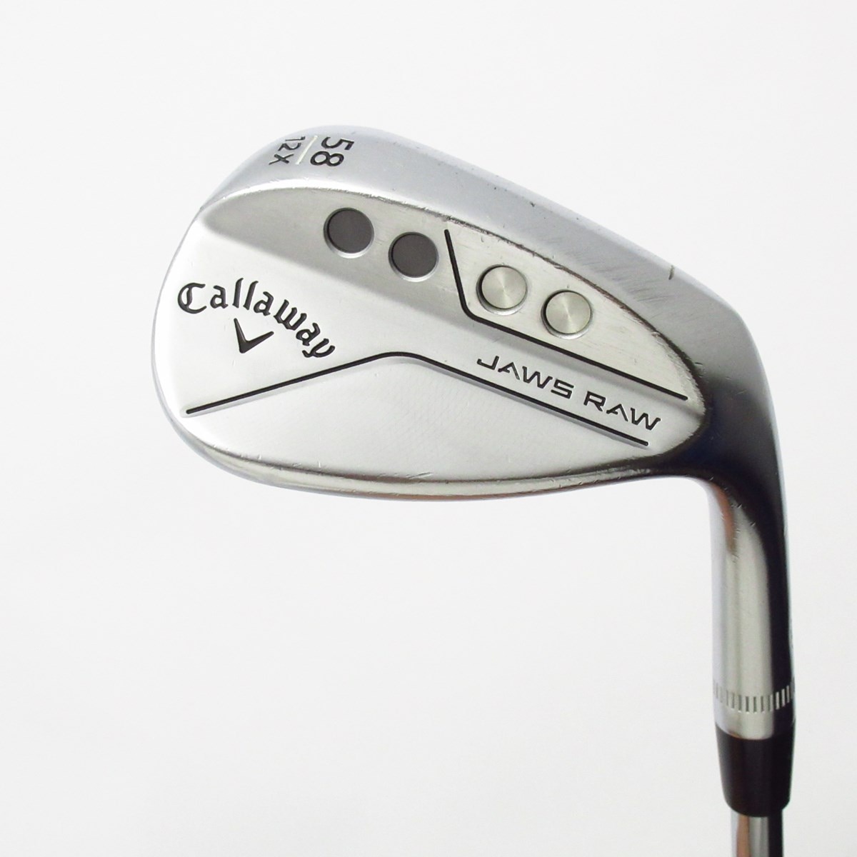 中古】JAWS RAW Xグラインド クロムメッキ仕上げ ウェッジ N.S.PRO