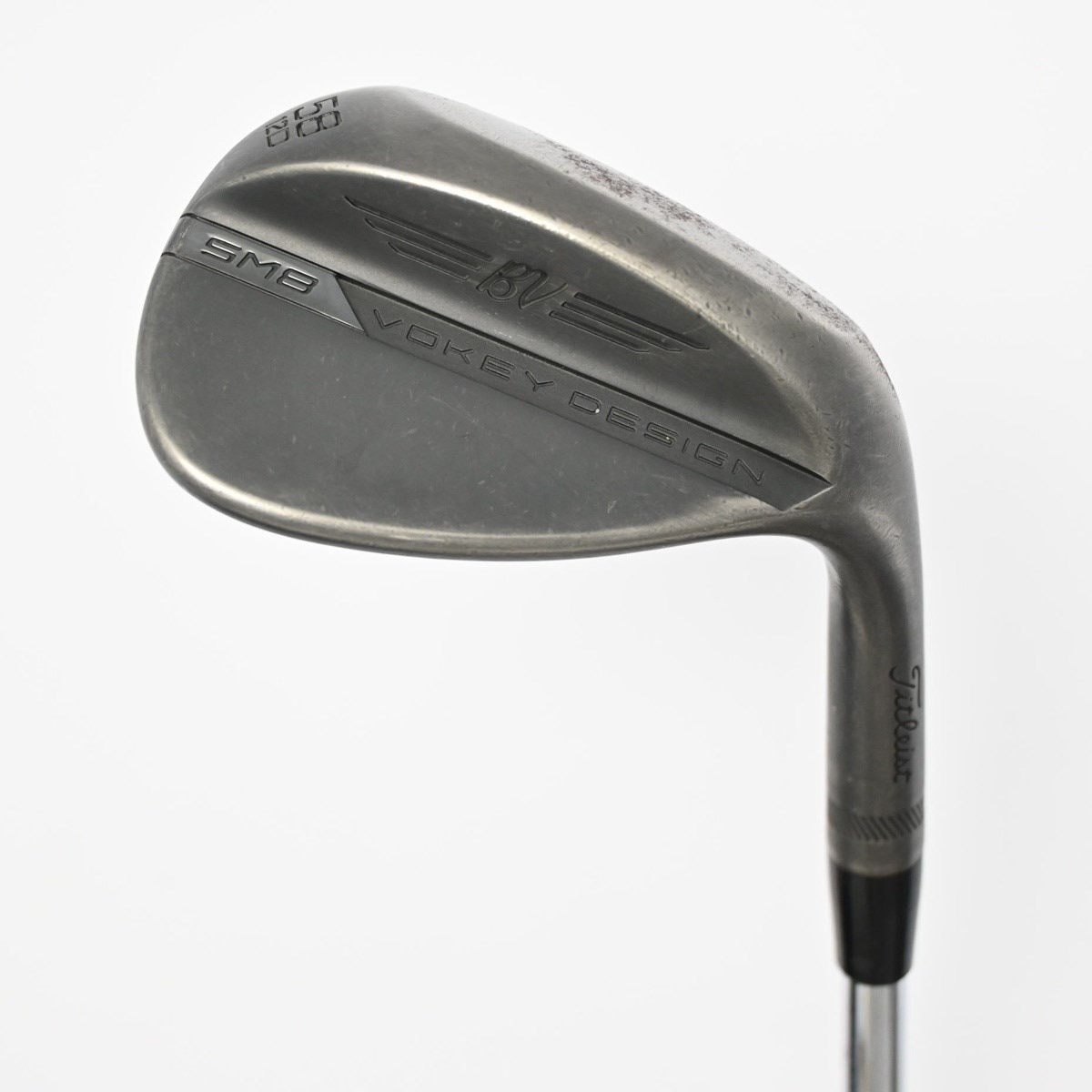 【中古ゴルフクラブ】タイトリスト　Vokey　ボーケイ SM8 ジェットブラック ウェッジ AMT TOUR WHITE　シャフト：AMT TOUR WHITE 中古】ボーケイ SM8 ジェットブラック ウェッジ AMT TOUR WHITE 58-12