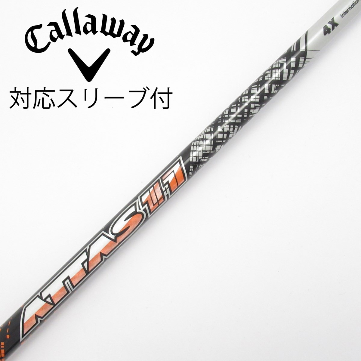 中古】ATTAS 11 ドライバー用_スリーブ付 ATTAS 11 4 X C(シャフト