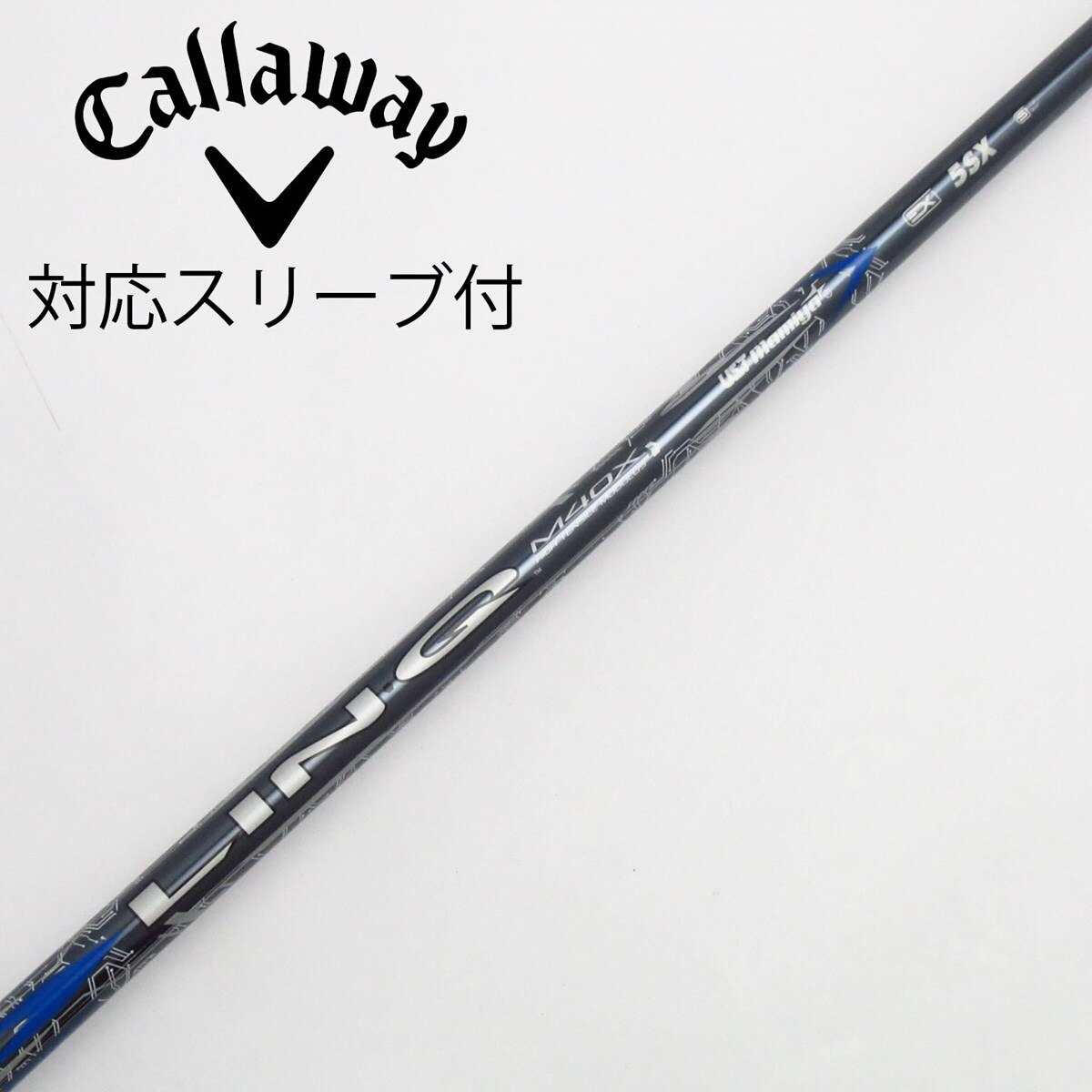 中古】LIN-Q BLUE EX ドライバー用_スリーブ付 LIN-Q BLUE EX 5 SX B