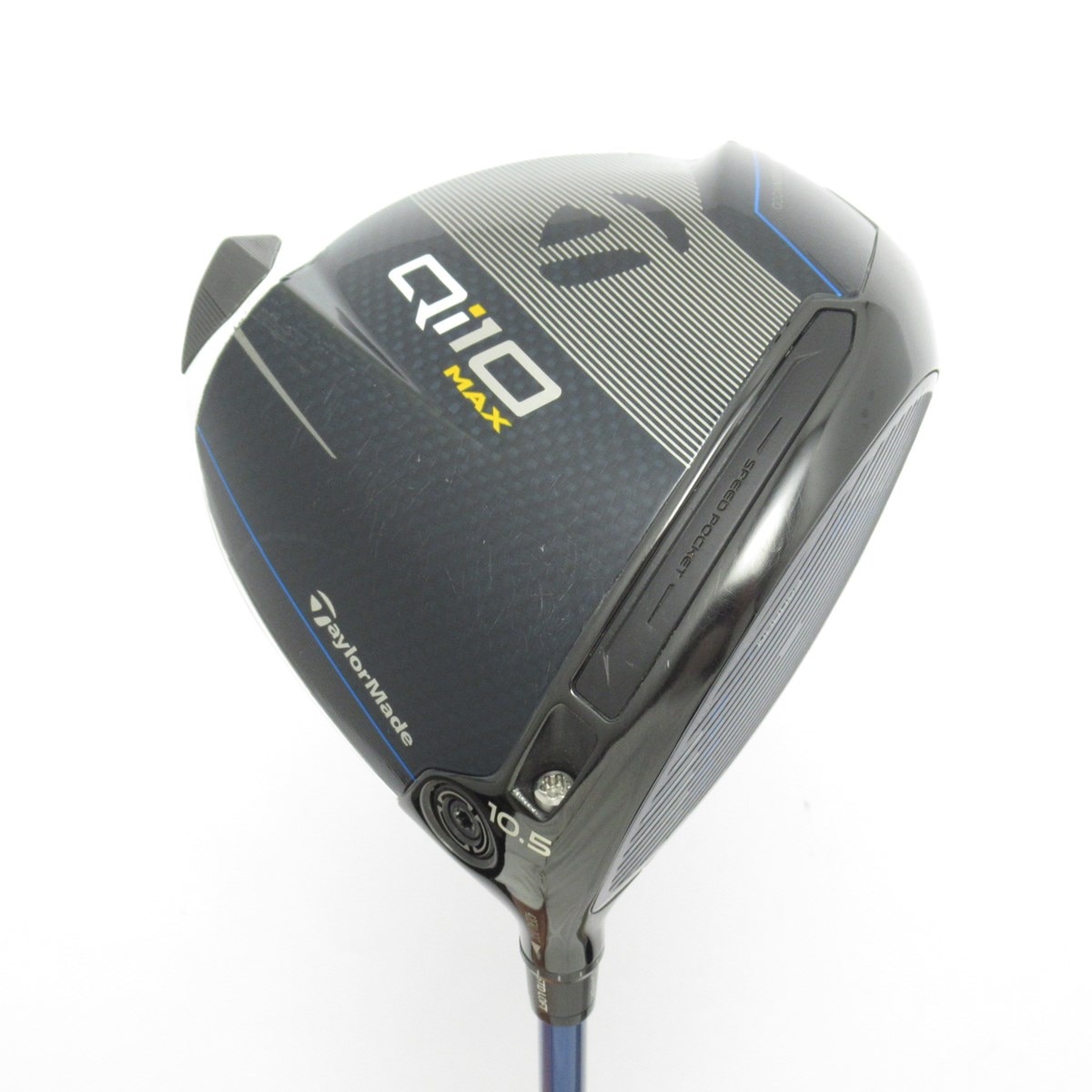 中古】Qi10 MAX LITE ドライバー SPEEDER NX BLUE for TM 10.5 S C