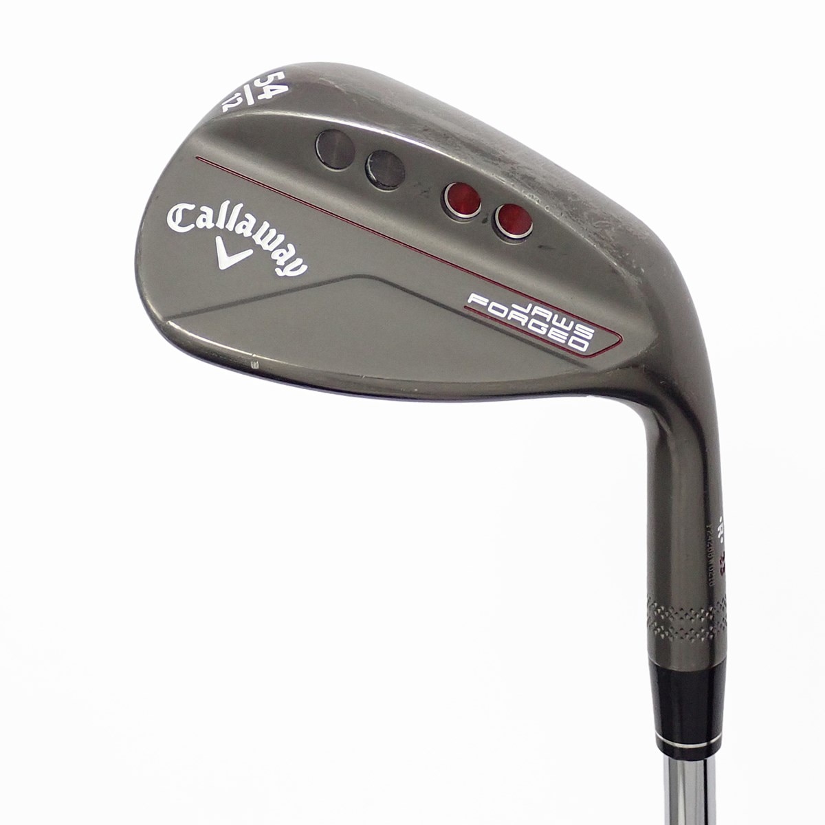 Callaway JAWS FORGED54°ウェッジ (中古品)美品 中古】JAWS FORGED チャコールブラック仕上げ ウェッジ Dynamic Gold