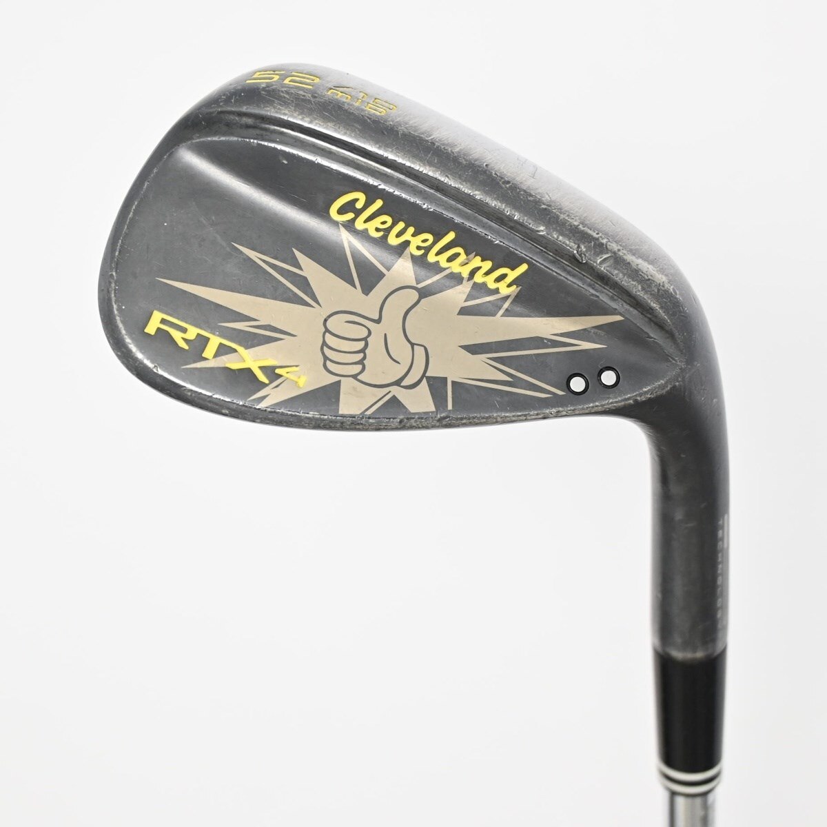 中古】RTX4 ブラックサテン仕上げ ウェッジ Dynamic Gold 52-10 S200