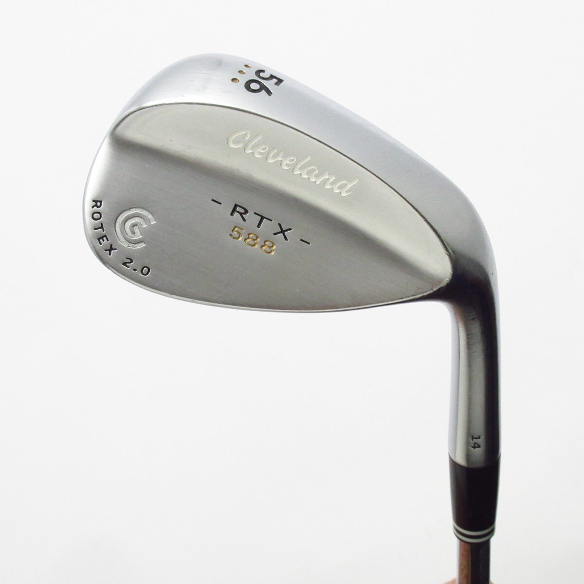 Cleveland 588-RTXウェッジ 中古】588 RTX 2.0 TOUR SATIN ウェッジ Dynamic Gold 56-14 S200 CD