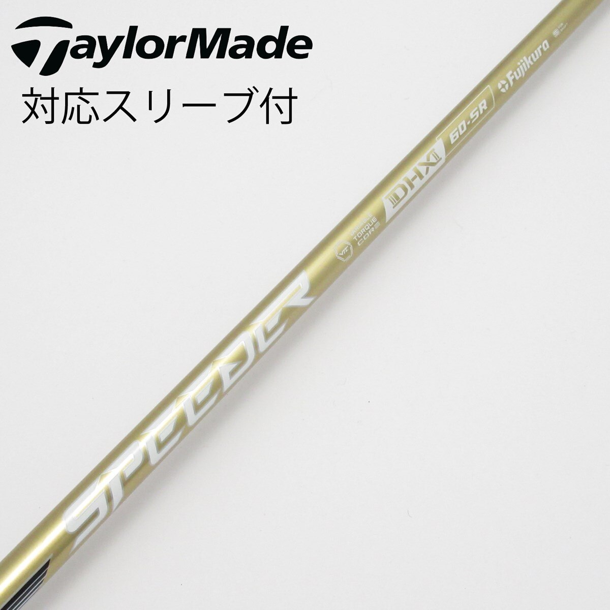 Used SPEEDER NX GOLD Driver with Sleeve, SPEEDER NX GOLD 60 SR B