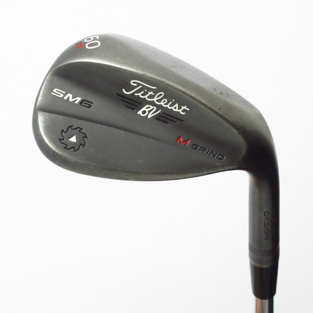 Titleist Vokey SM6 60° M Grindウェッジ 中古】Vokey SM6 JET BLACK M GRIND US ウェッジ (タイトリスト