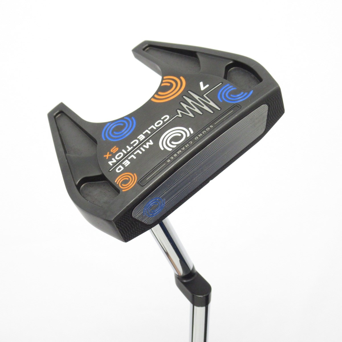 オデッセイ　ミルドコレクション　SX7 ゴルフ　右利き 中古】ミルドコレクション SX #7 パター スチールシャフト 計測項目外