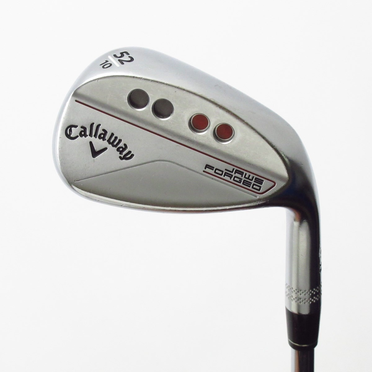 中古】JAWS FORGED クロムメッキ仕上げ ウェッジ N.S.PRO MODUS3 TOUR