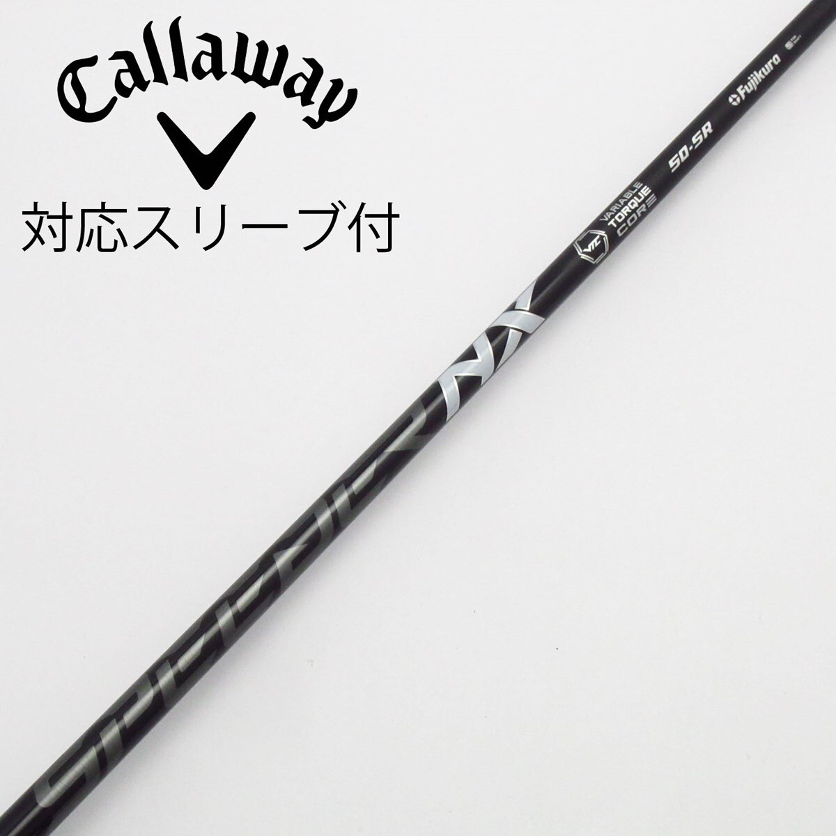 中古】Speeder NX BLACK ドライバー用_スリーブ付 Speeder NX BLACK 50