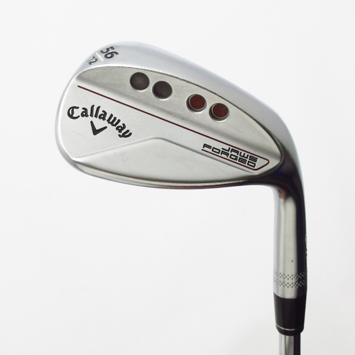 中古】JAWS FORGED クロムメッキ仕上げ ウェッジ Dynamic Gold 105 56