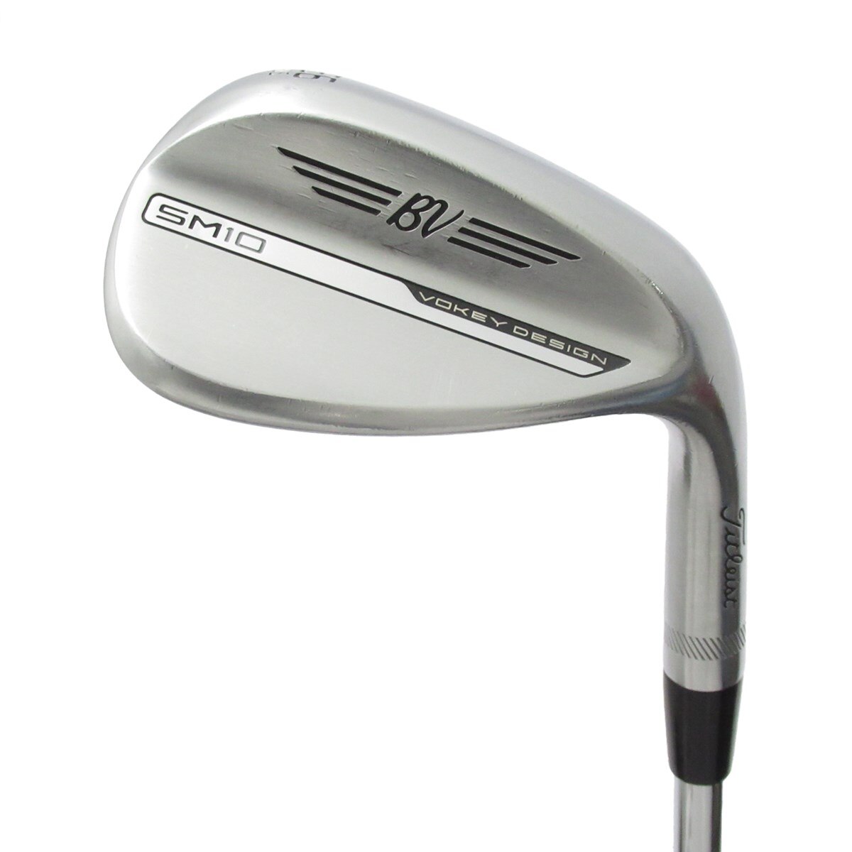 ボーケイウェッジ SM10 60° 04T ツアークローム【美品】 中古】ボーケイ SM10 ツアークローム ウェッジ BV105 56-10 設定無 CD