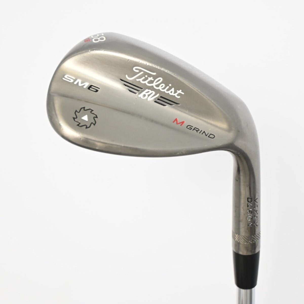 中古】Vokey SM6 スティールグレイ M GRIND ウェッジ Dynamic Gold 58