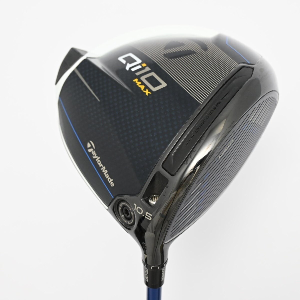 中古】Qi10 MAX LITE ドライバー SPEEDER NX BLUE for TM 10.5 S C
