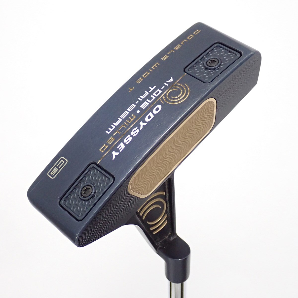 中古】Ai-ONE MILLED TRI-BEAM DOUBLE WIDE T CS パター スチール