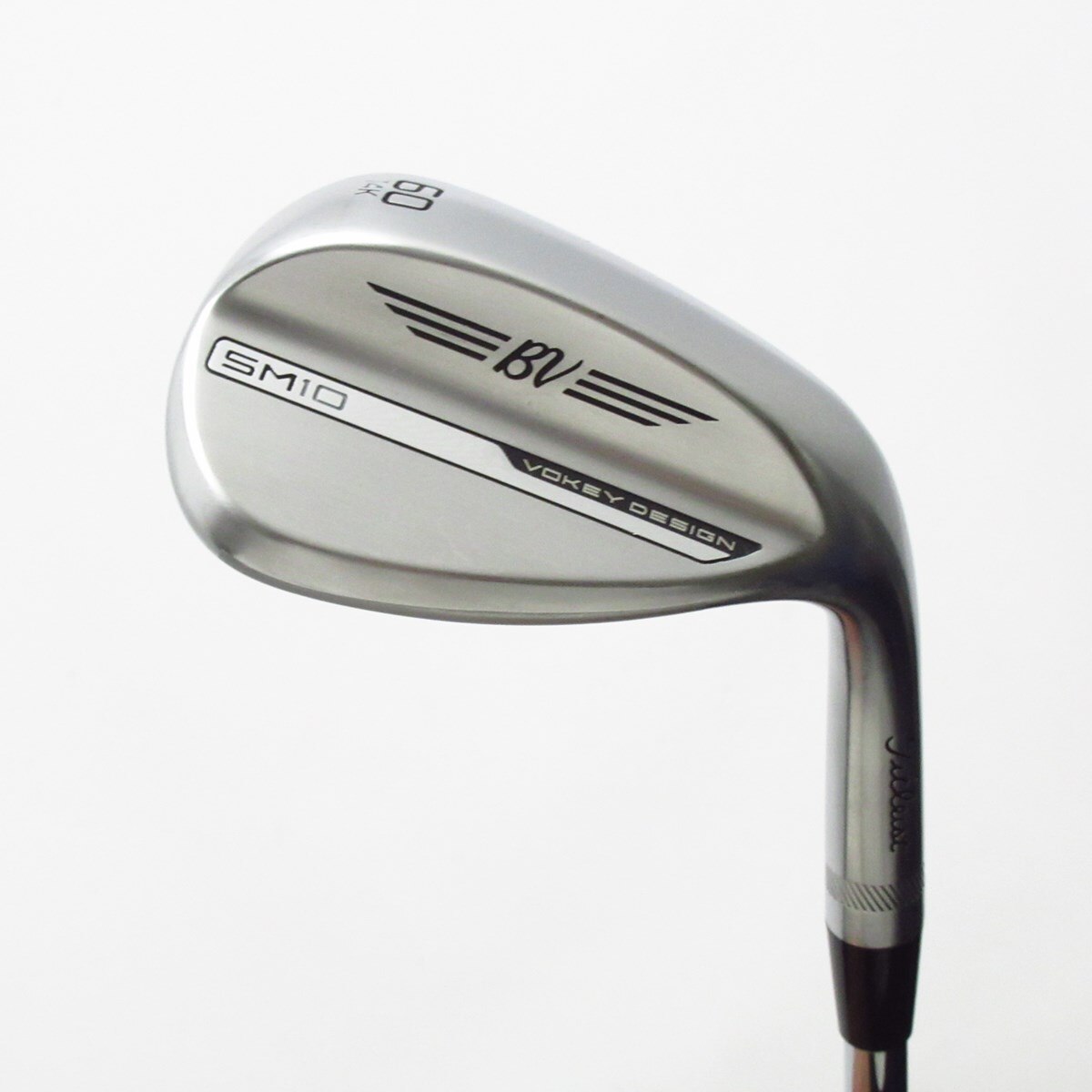 ボーケイウェッジ SM10 60° 04T ツアークローム【美品】 中古】ボーケイ SM10 ツアークローム ウェッジ RIFLE PROJECT X 60-14