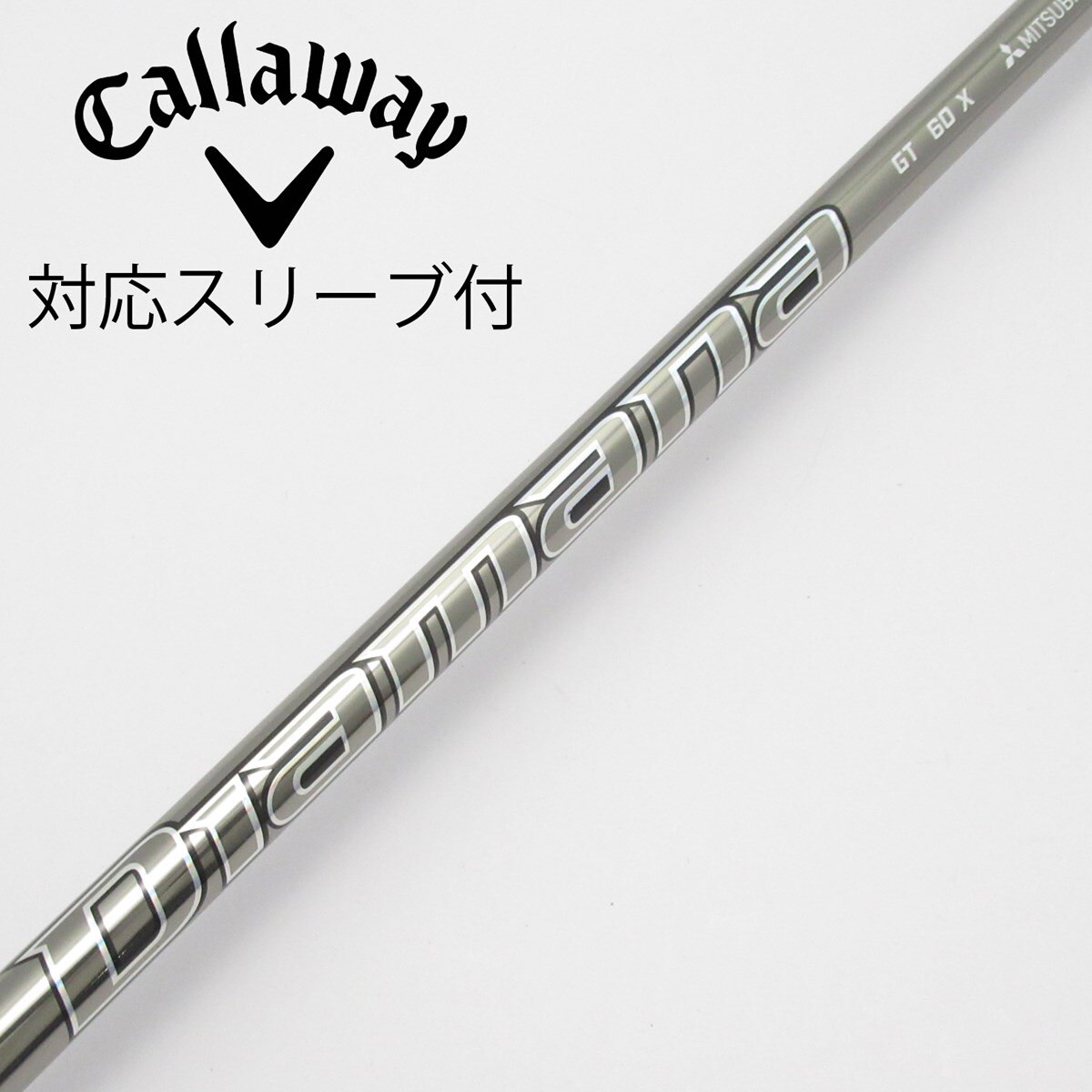 中古】Diamana GT ドライバー用_スリーブ付 Diamana GT 60 X C