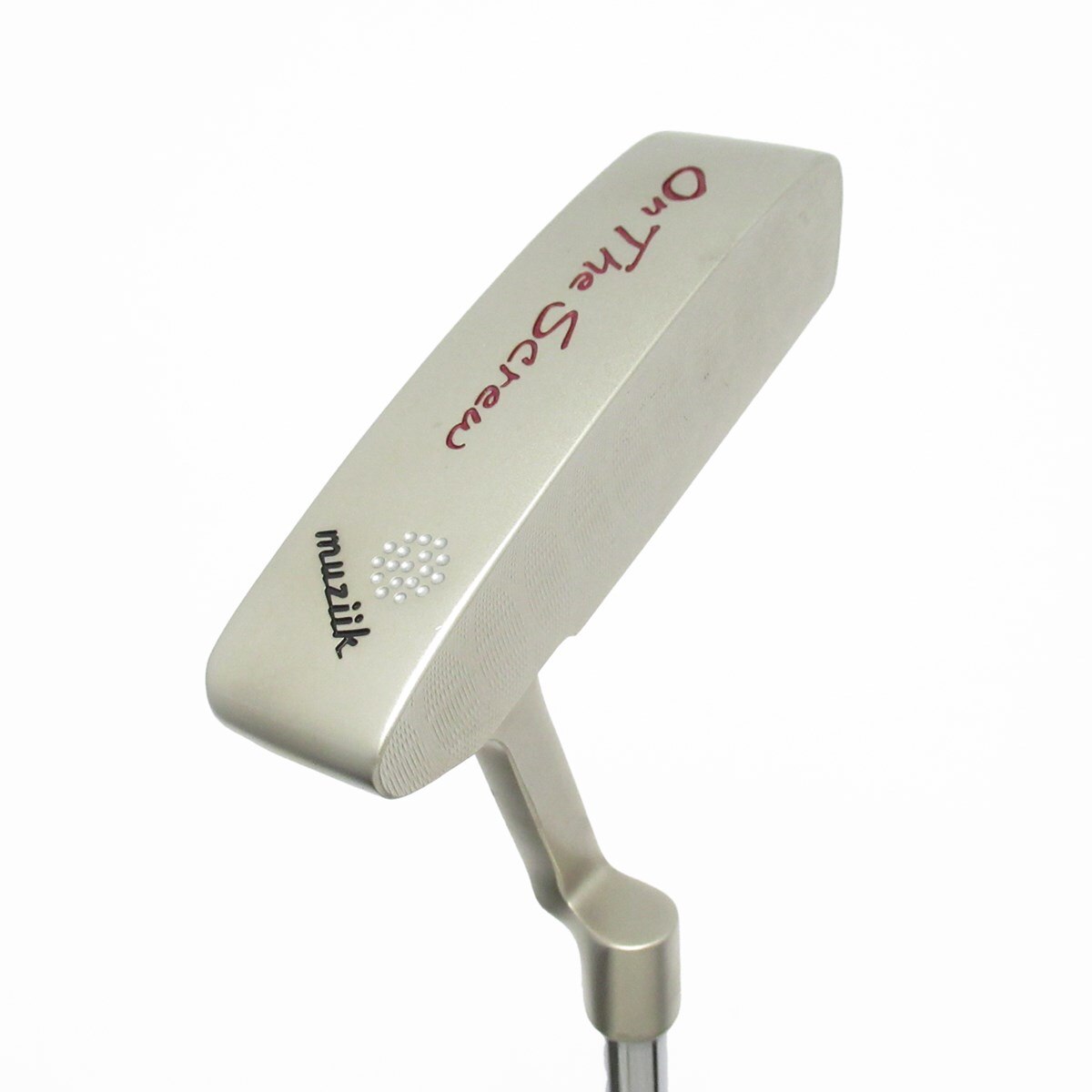 【中古ゴルフクラブ】ムジーク　Muziik　On The Screw Limited WP1SILVER パター スチールシャフト　シャフト：スチールシャフト 中古】On The Screw Limited WP1SILVER パター (ムジーク) ムジーク