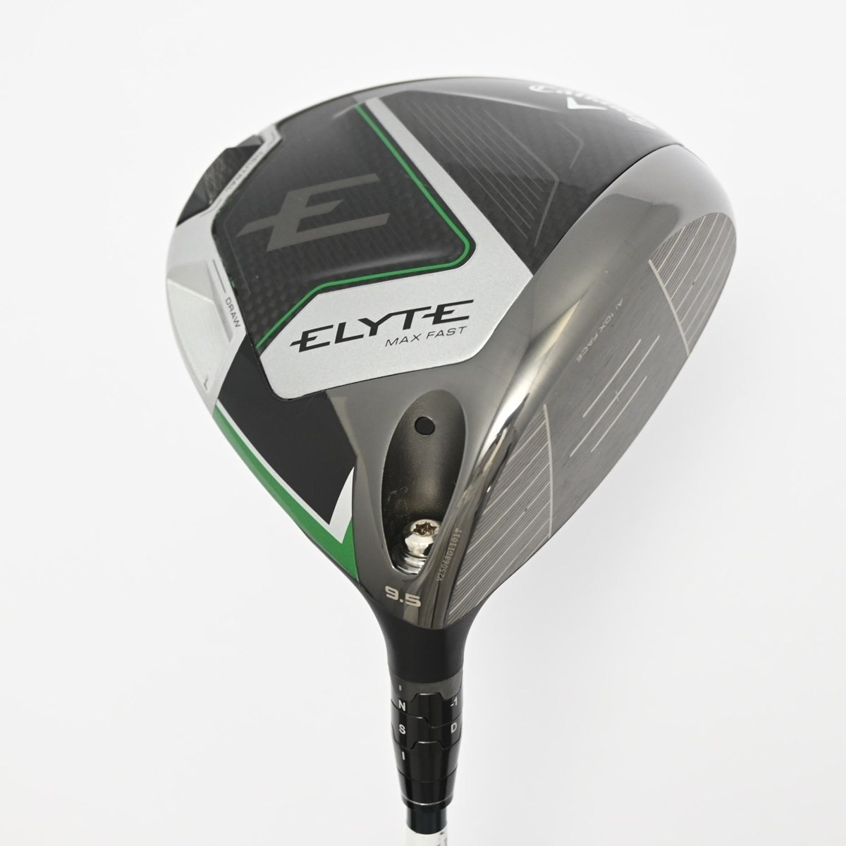 ★未使用★ELYTE MAX FAST エリートドライバー9.5° 純正40S 中古】エリート MAX FAST ドライバー LIN-Q GREEN 40 for Callaway 9.5