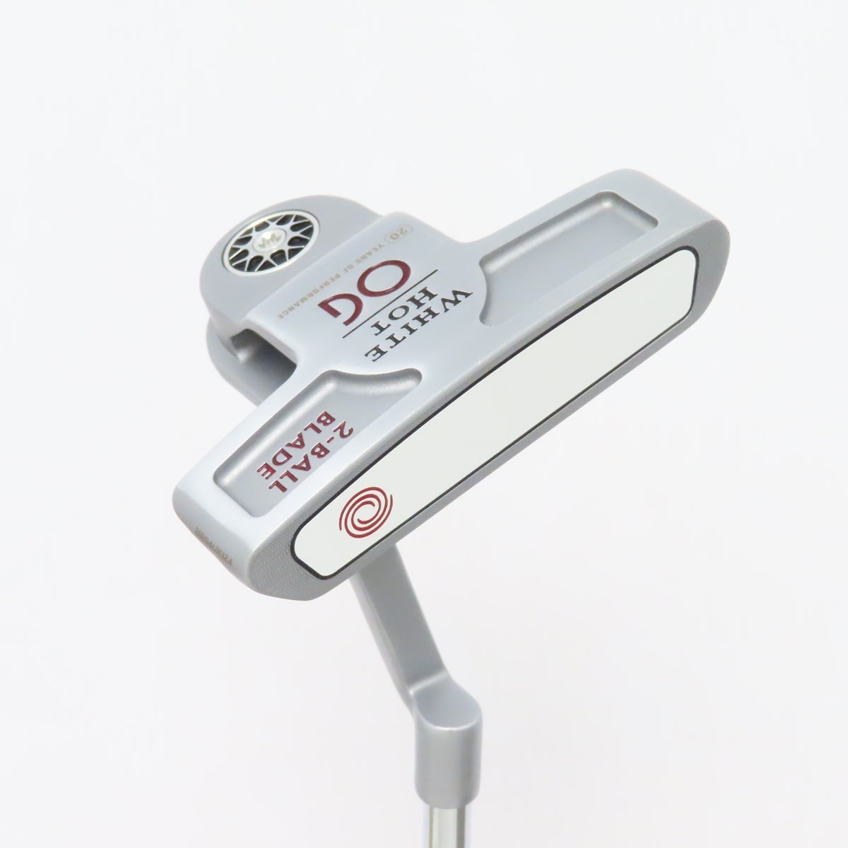 中古】WHITE HOT OG 2BALLBLADE LINED パター (オデッセイ) ホワイト