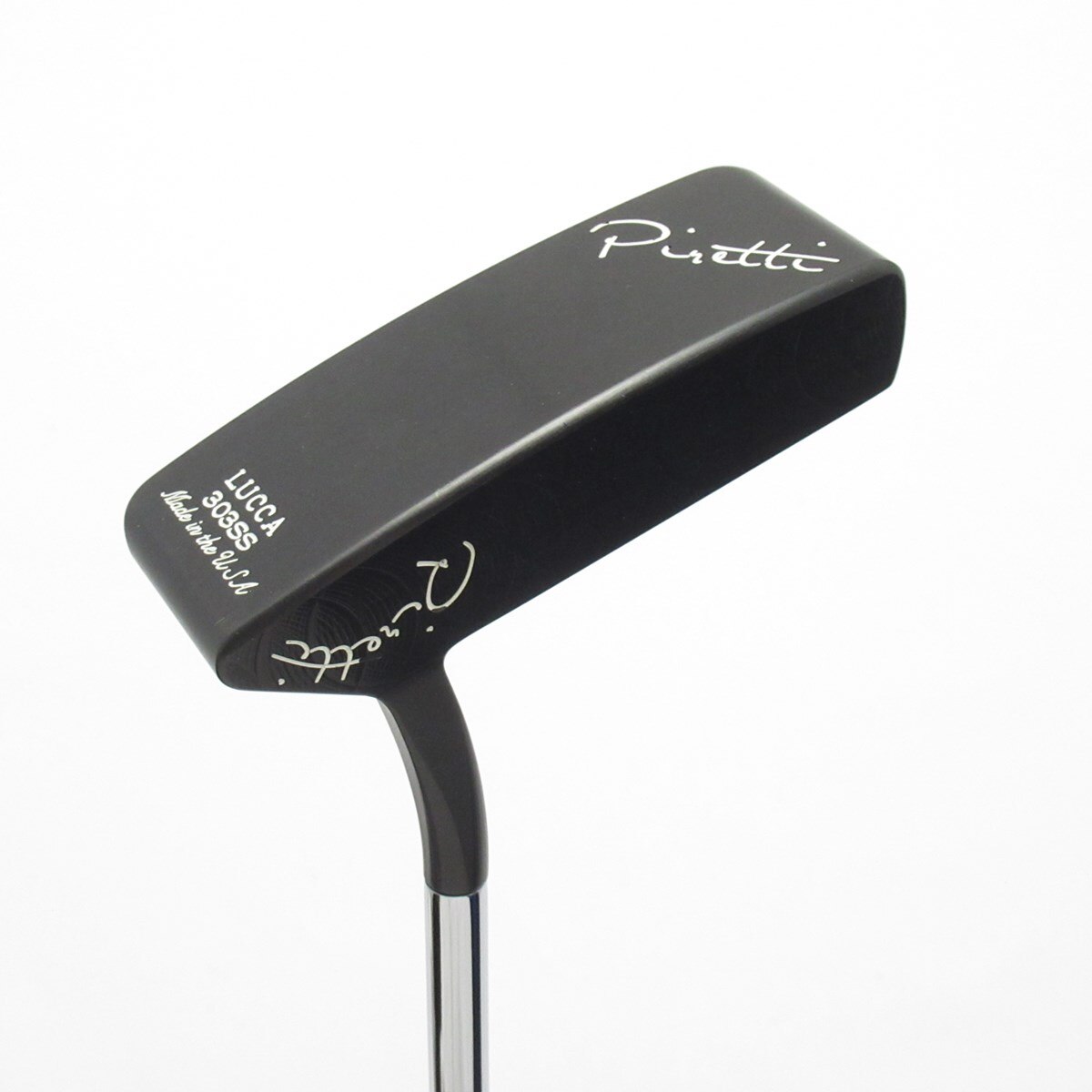 【中古ゴルフクラブ】ピレッティ　PIRETTI　Lucca TF MIDNIGHT BLACK パター スチールシャフト　シャフト：スチールシャフト 中古】Lucca TF MIDNIGHT BLACK パター スチールシャフト 計測項目外