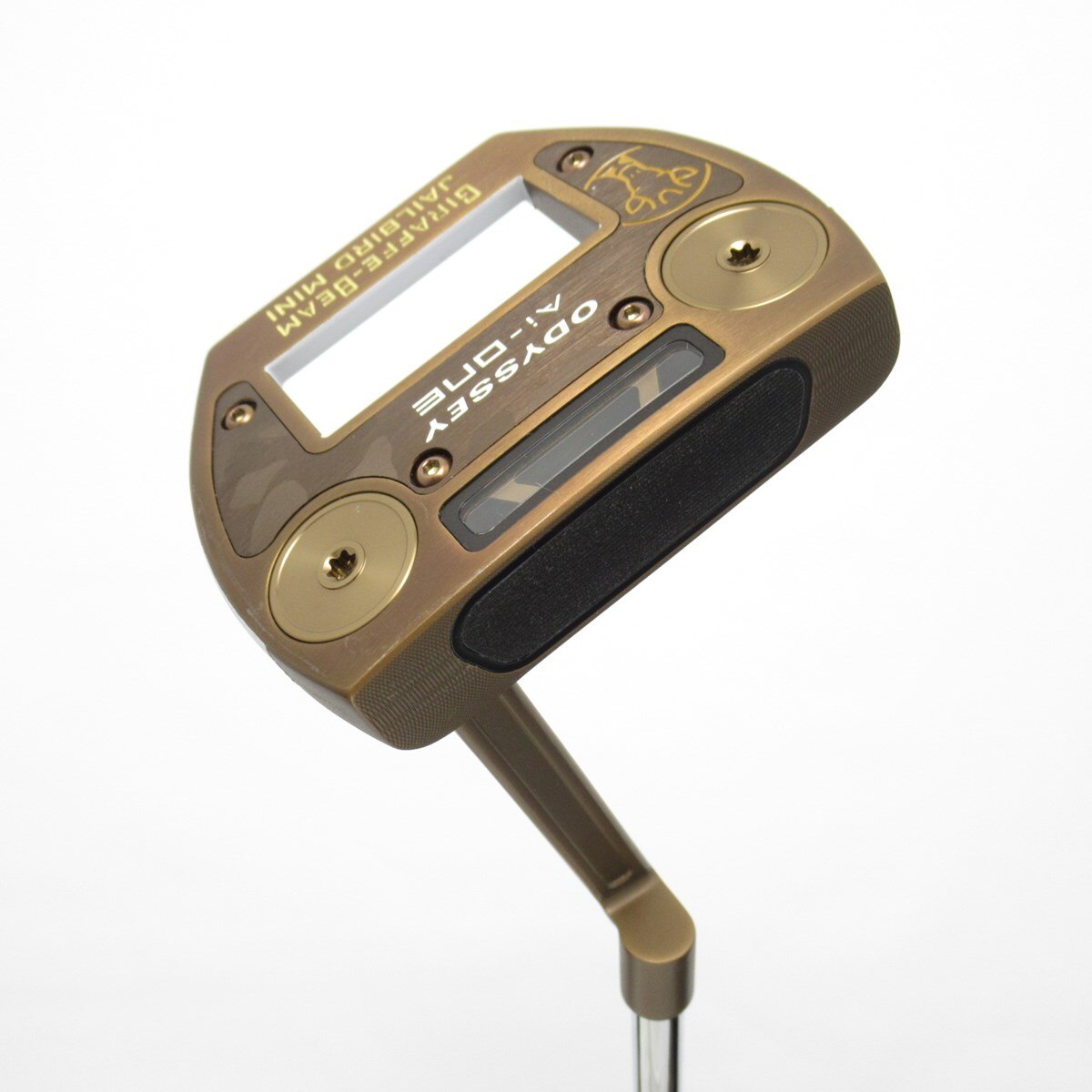 中古】Ai-ONE GIRAFFE-BEAM JAILBIRD MINI パター スチールシャフト