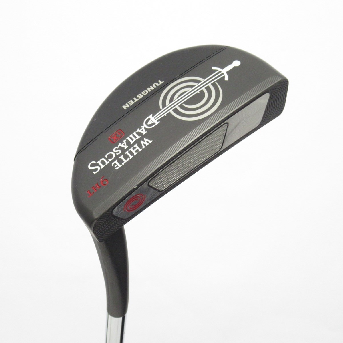 クラブ ODYSSEY WHITE DAMASCUS iX 9HT 中古】WHITE DAMASCUS iX #9HT パター スチールシャフト 計測項目外